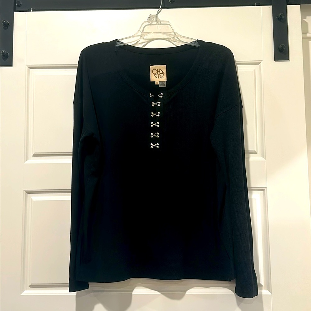 Chaser Brand Long-Sleeved Henley
